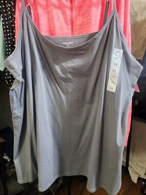 OLD NAVY Gray Camisole Tank Top         IN 4X